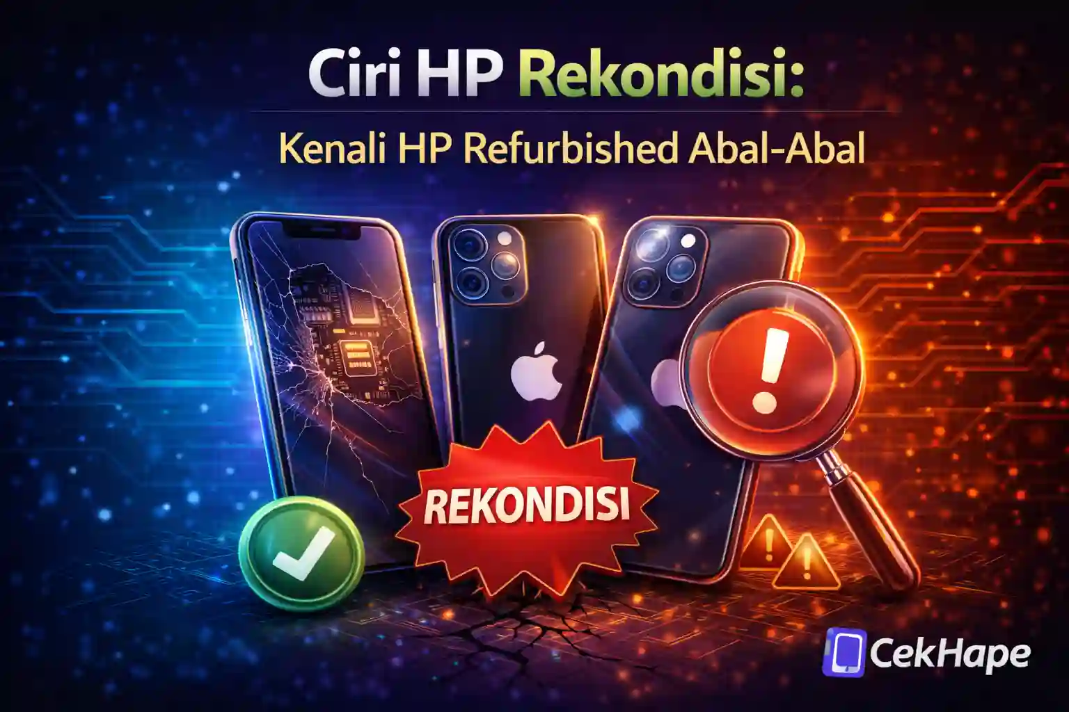 Ciri HP Rekondisi: Kenali HP Refurbished Abal-Abal