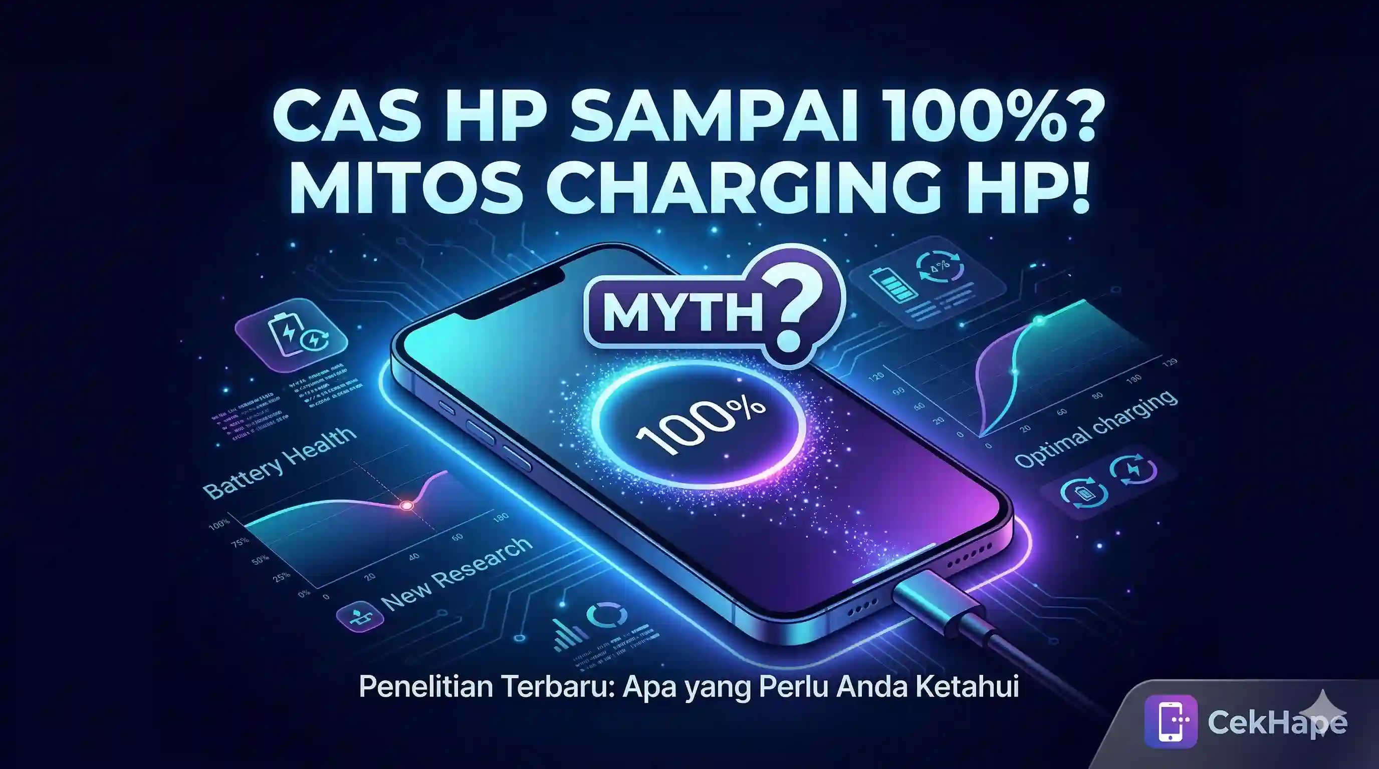 Cas HP Sampai 100%: Mitos Charging HP yang Perlu Diketahui