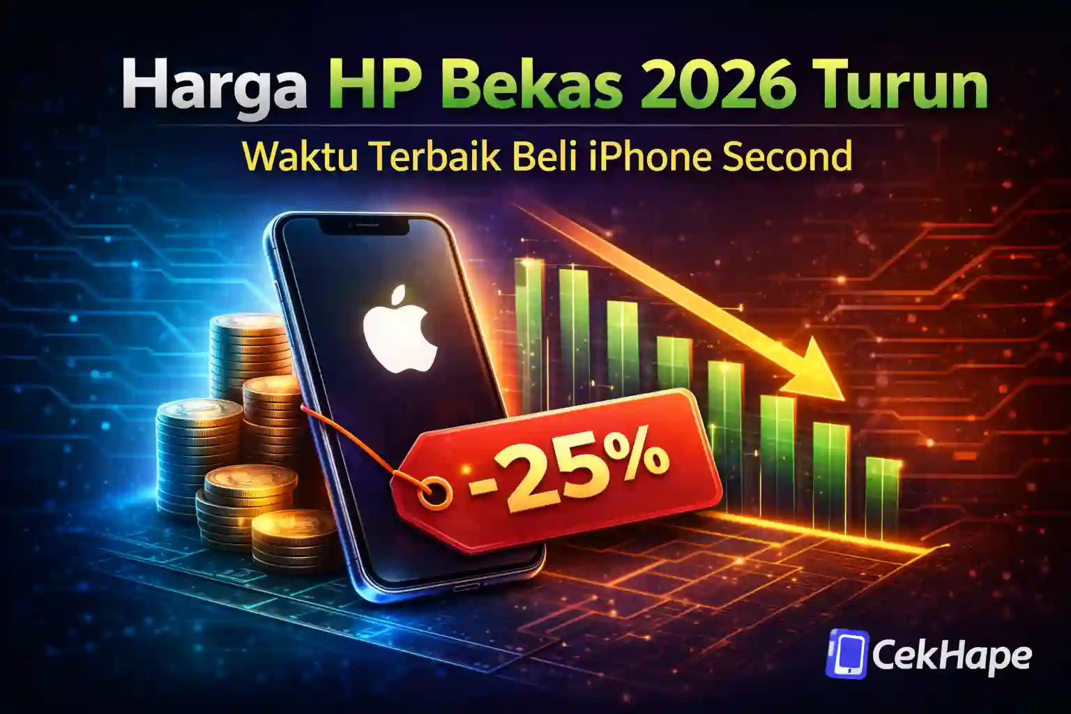 Harga HP Bekas 2026 Turun: Waktu Terbaik Beli iPhone Second