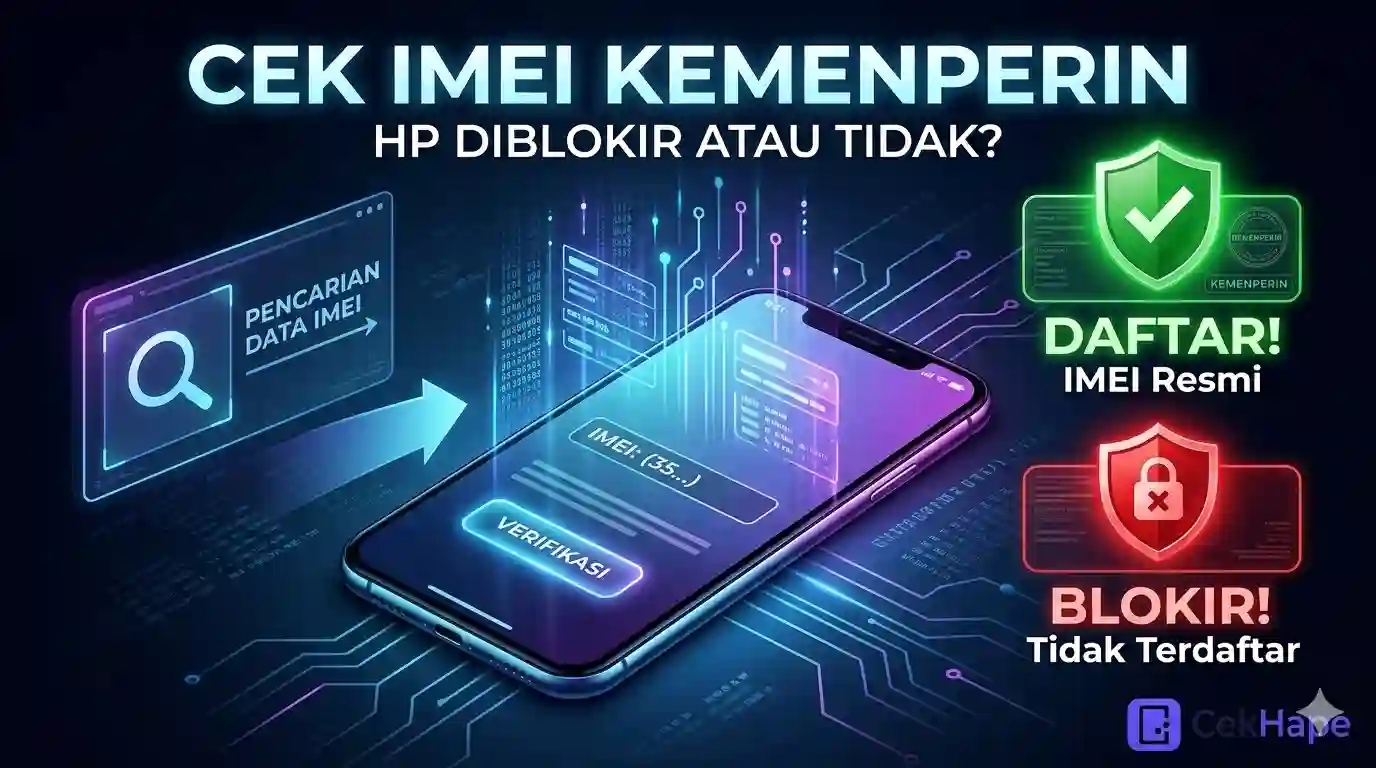 Cek IMEI Kemenperin: Cara Cek IMEI HP Diblokir atau Tidak