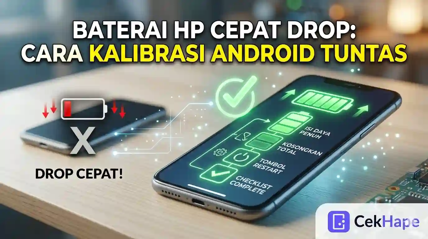 Baterai HP Cepat Drop: Cara Kalibrasi Android Tuntas