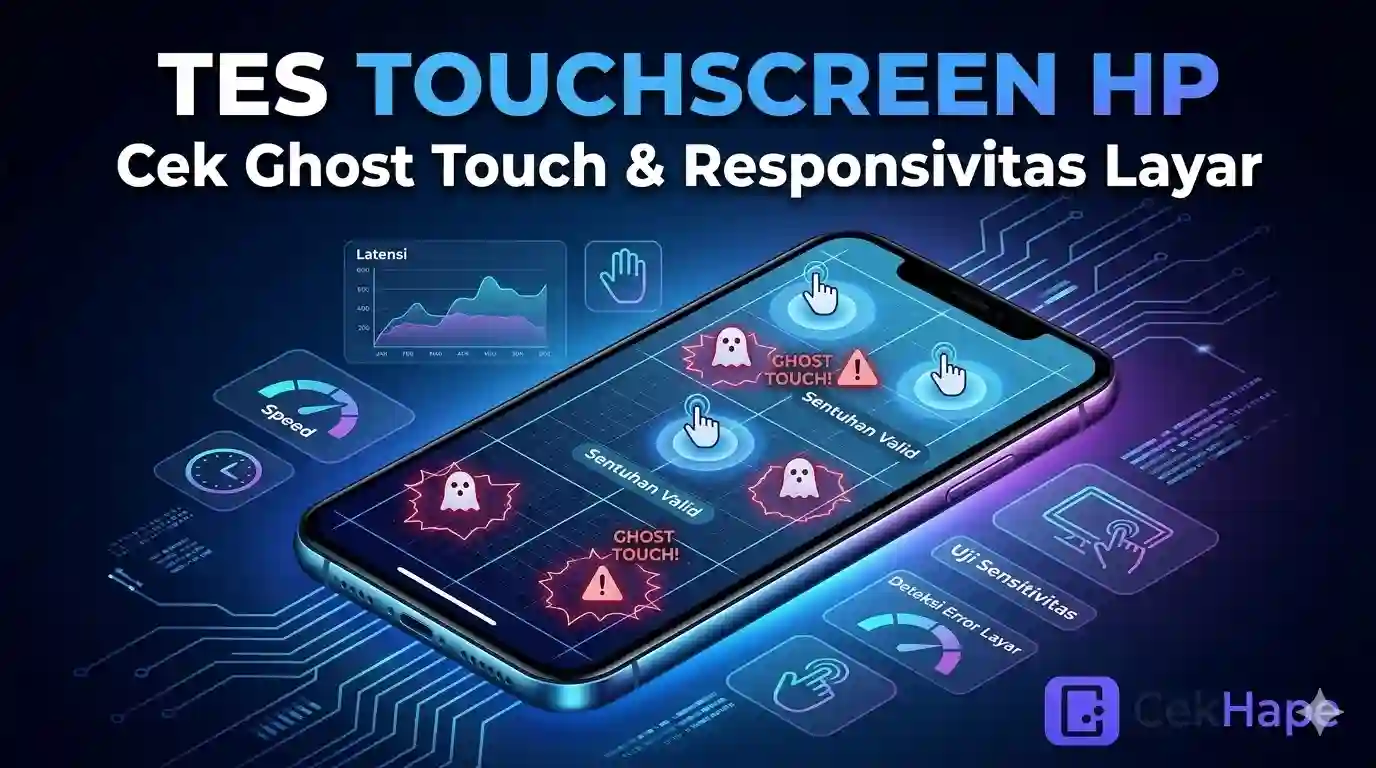 Tes Touchscreen HP: Cara Cek Ghost Touch dan Responsivitas Layar