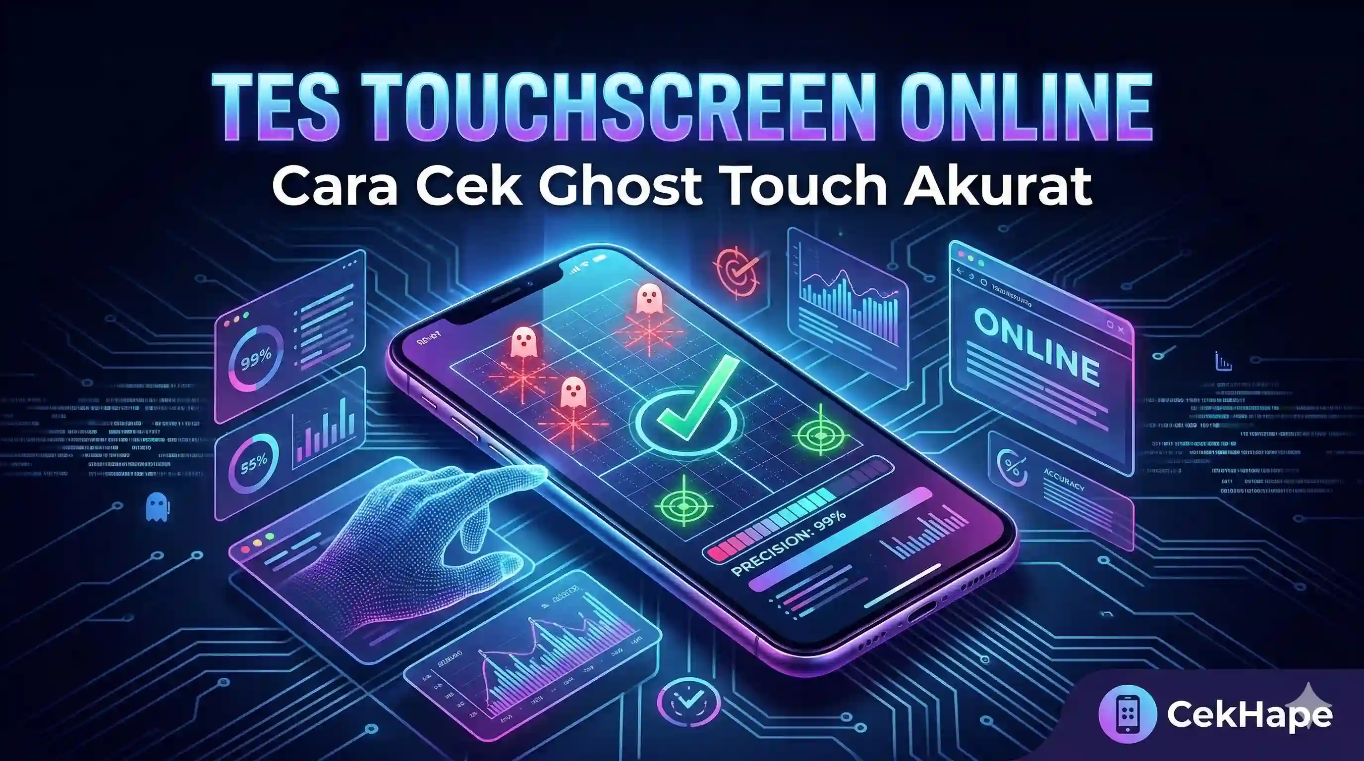 Tes Touchscreen Online: Cara Cek Ghost Touch Layar Paling Akurat