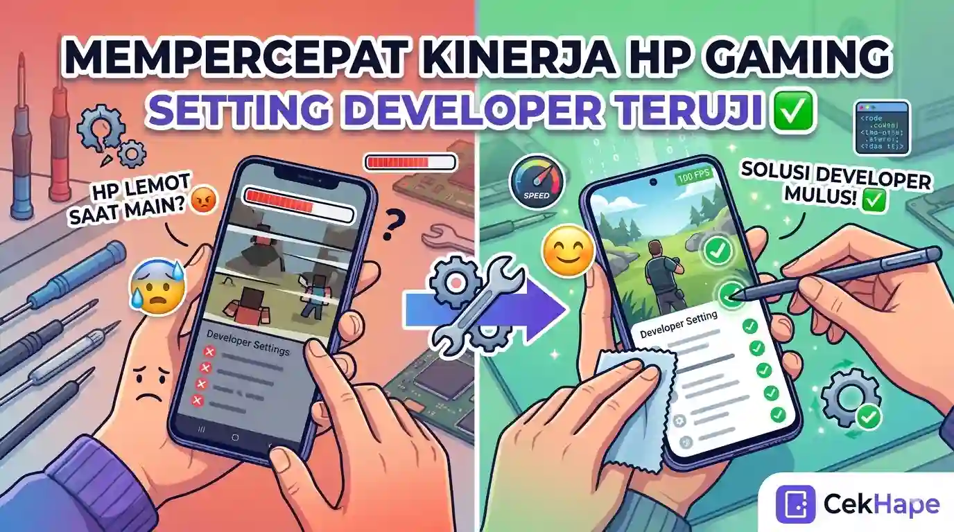 Cara Mempercepat Kinerja HP Gaming: Setting Developer Lemot