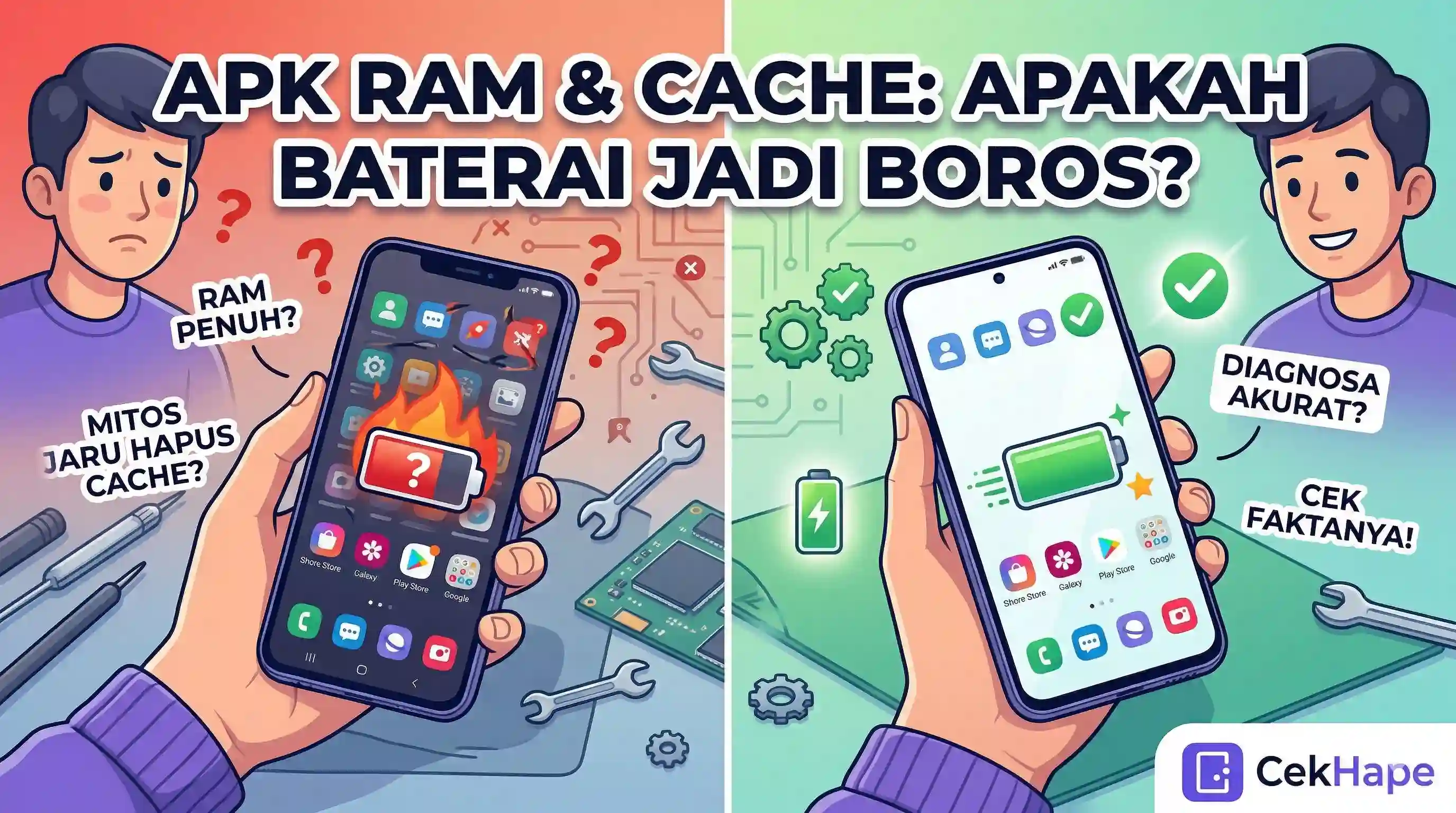 Apk Pembersih RAM Tanpa Root: Mitos Clear Cache Baterai Boros?