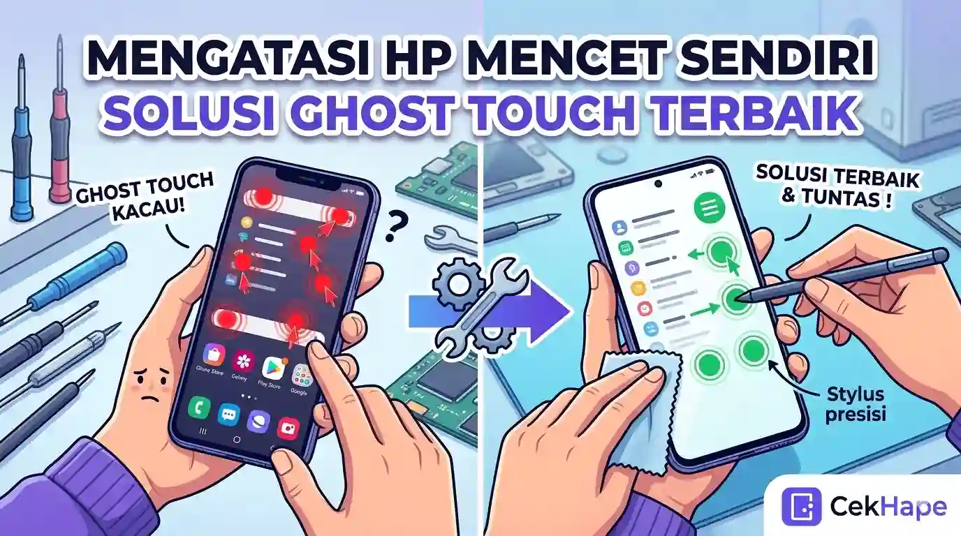 Mengatasi HP Mencet Sendiri: Solusi Ghost Touch Terbaik