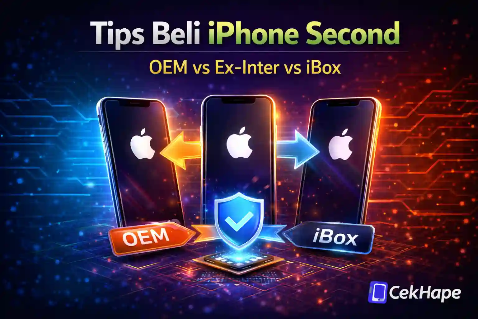 Tips Beli iPhone Second: OEM vs Ex-Inter vs iBox