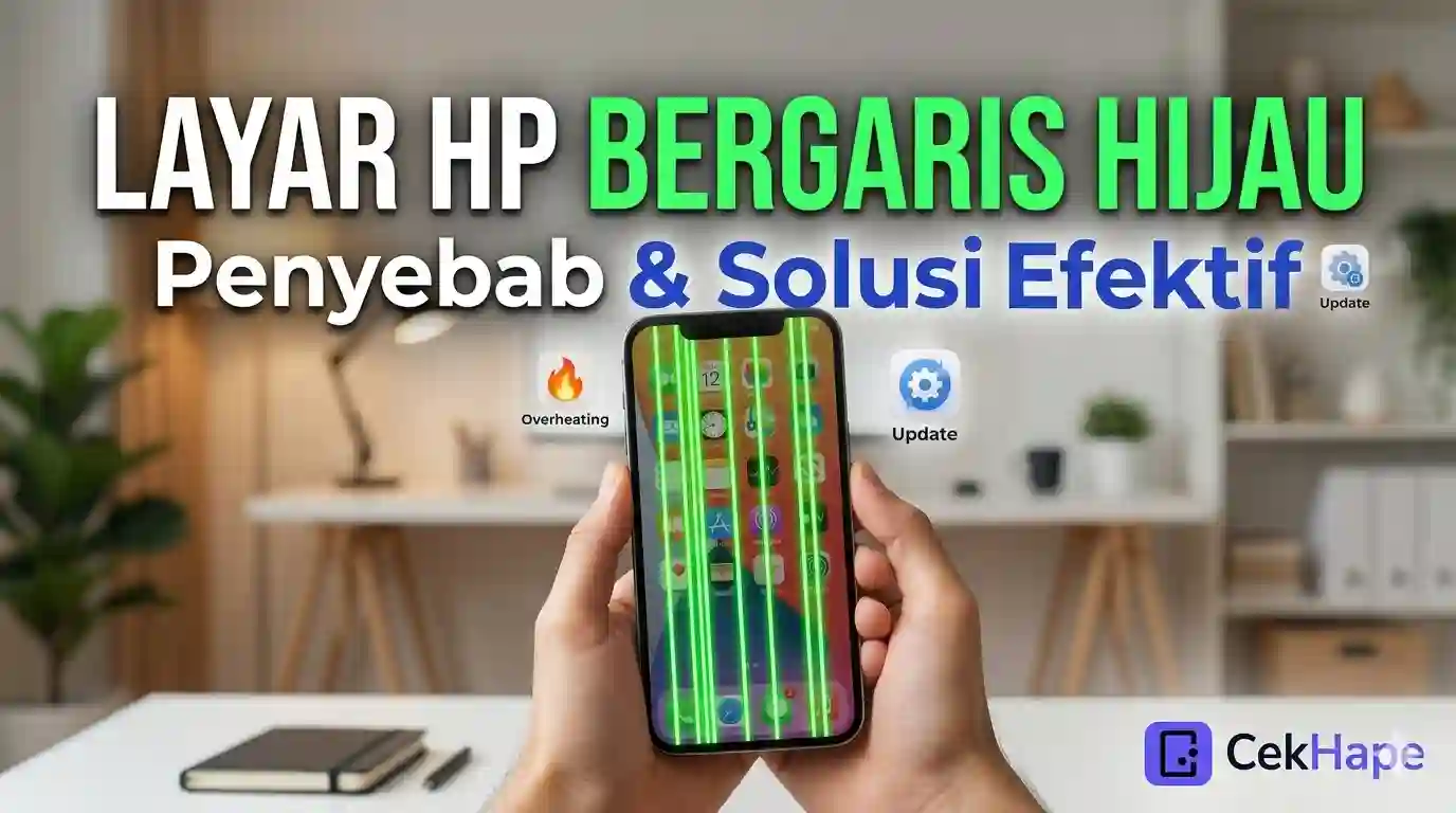 Layar HP Bergaris Hijau: Penyebab dan Solusi Efektif