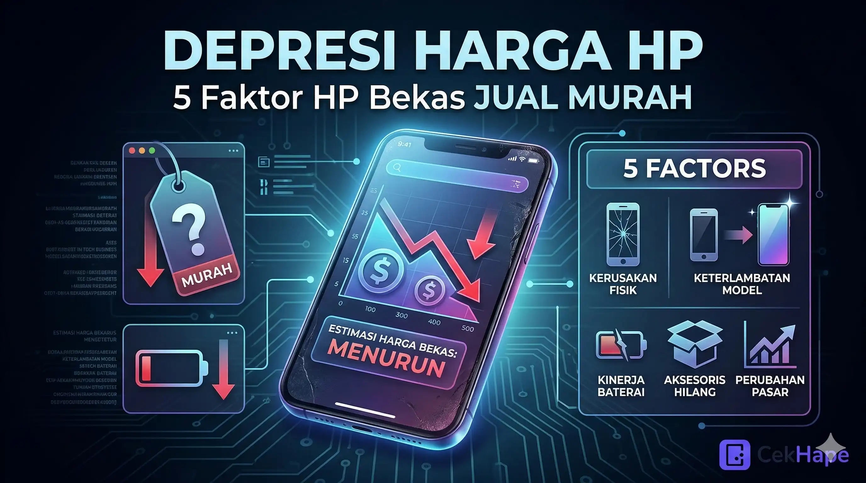 Depresi Harga HP: 5 Faktor yang Bikin HP Bekas Anda Terjual Murah