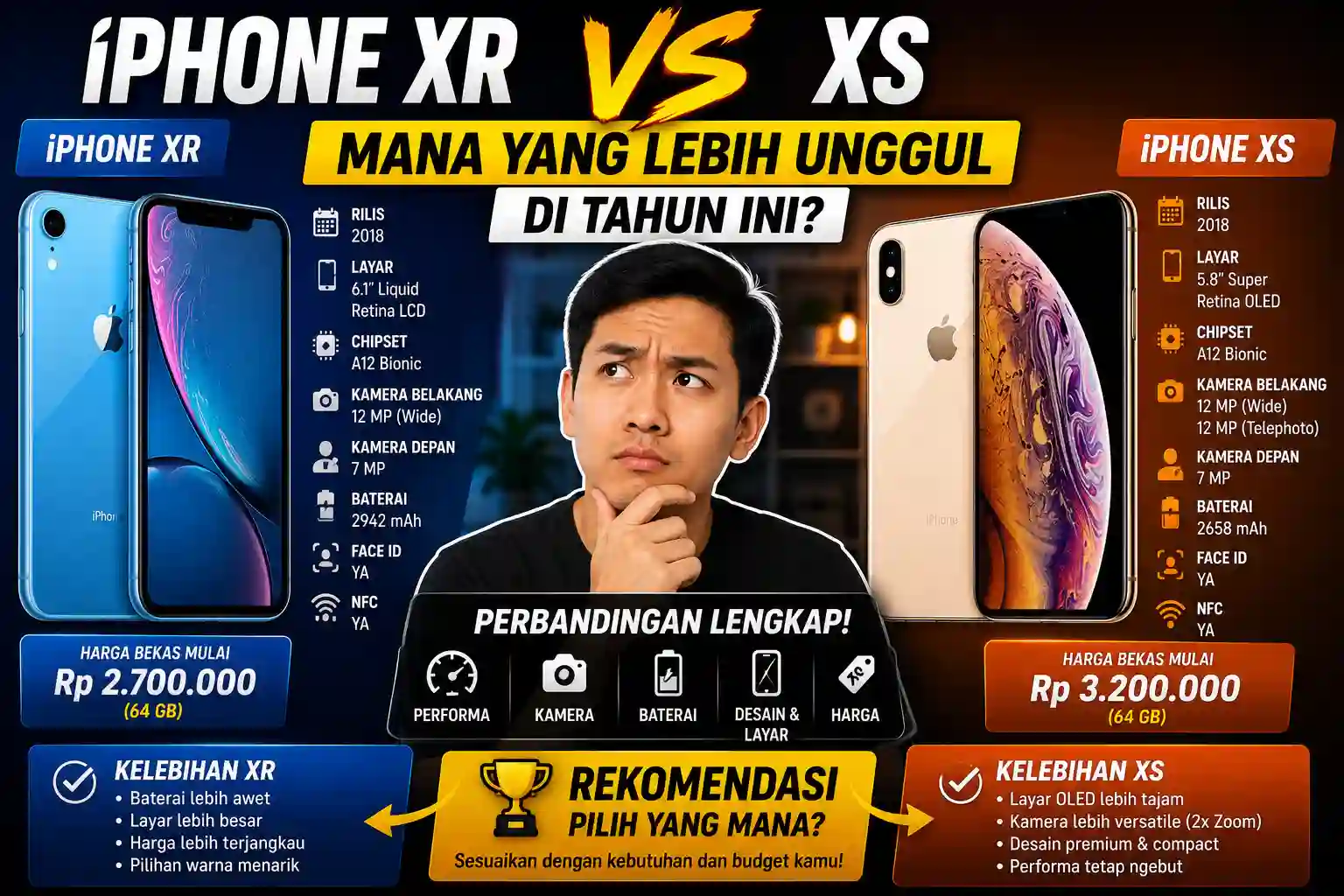 iPhone XR vs XS: Mana yang Lebih Unggul di Tahun Ini?