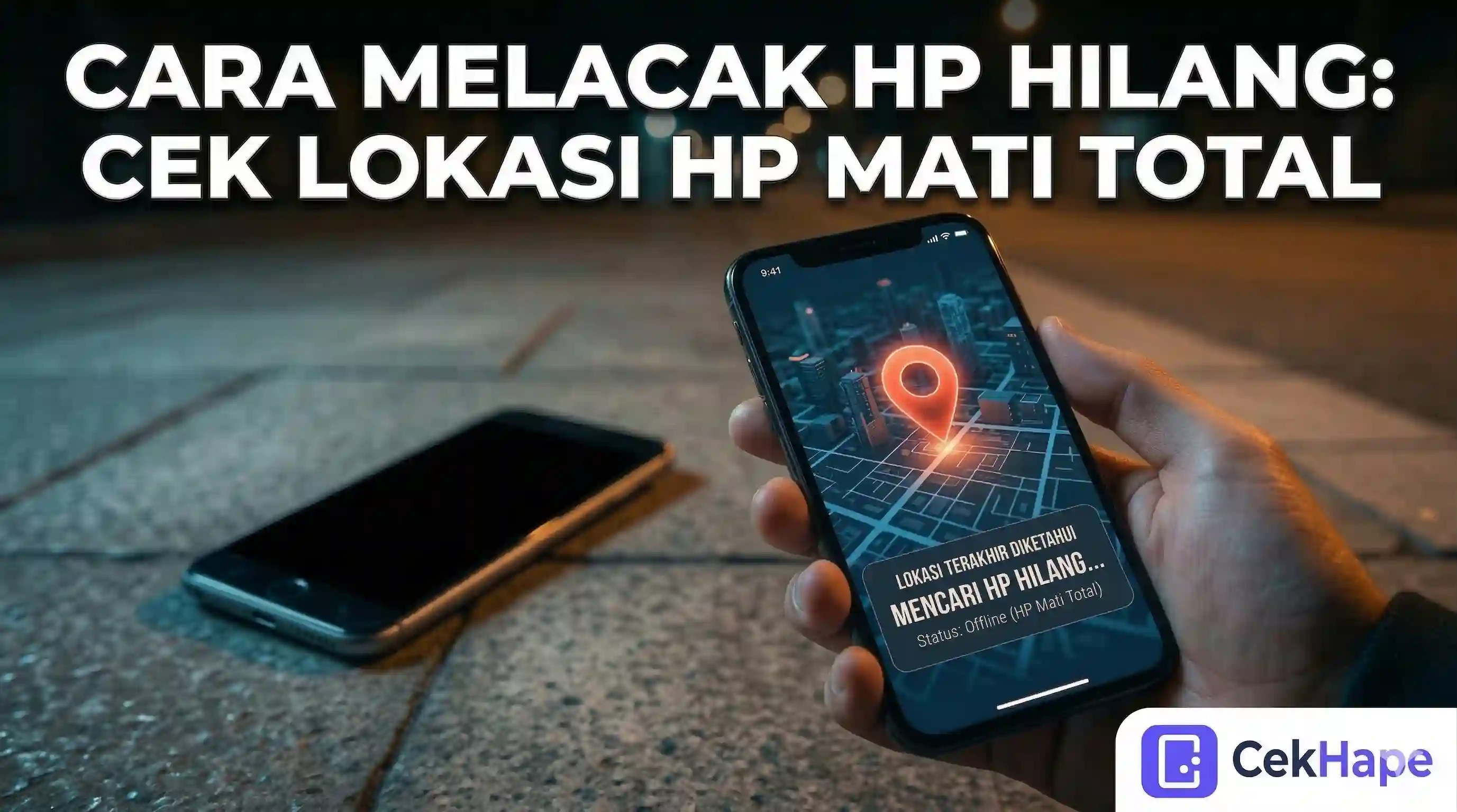 Cara Melacak HP Hilang: Cek Lokasi HP Mati Total