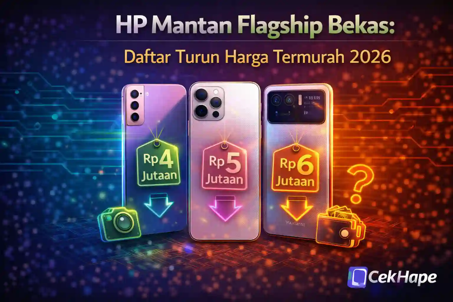 HP Mantan Flagship Bekas: Daftar Turun Harga Termurah Tahun Ini