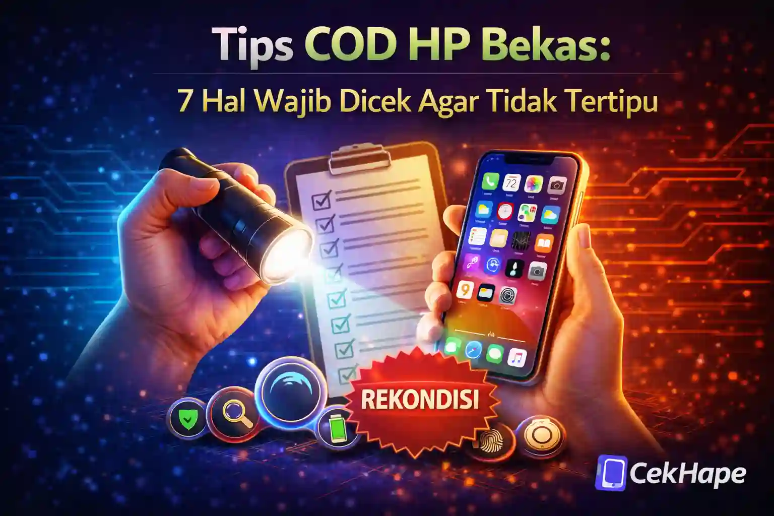 Tips COD HP Bekas: 7 Hal Wajib Dicek Agar Tidak Tertipu