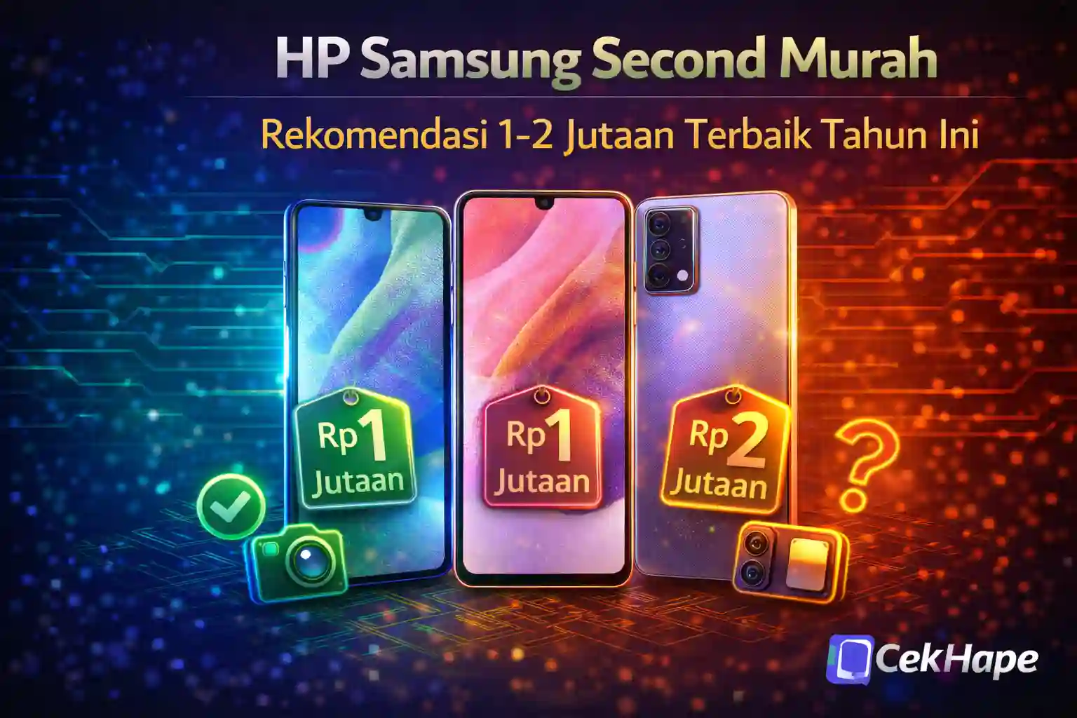 HP Samsung Second Murah: Rekomendasi 1-2 Jutaan Terbaik Tahun Ini