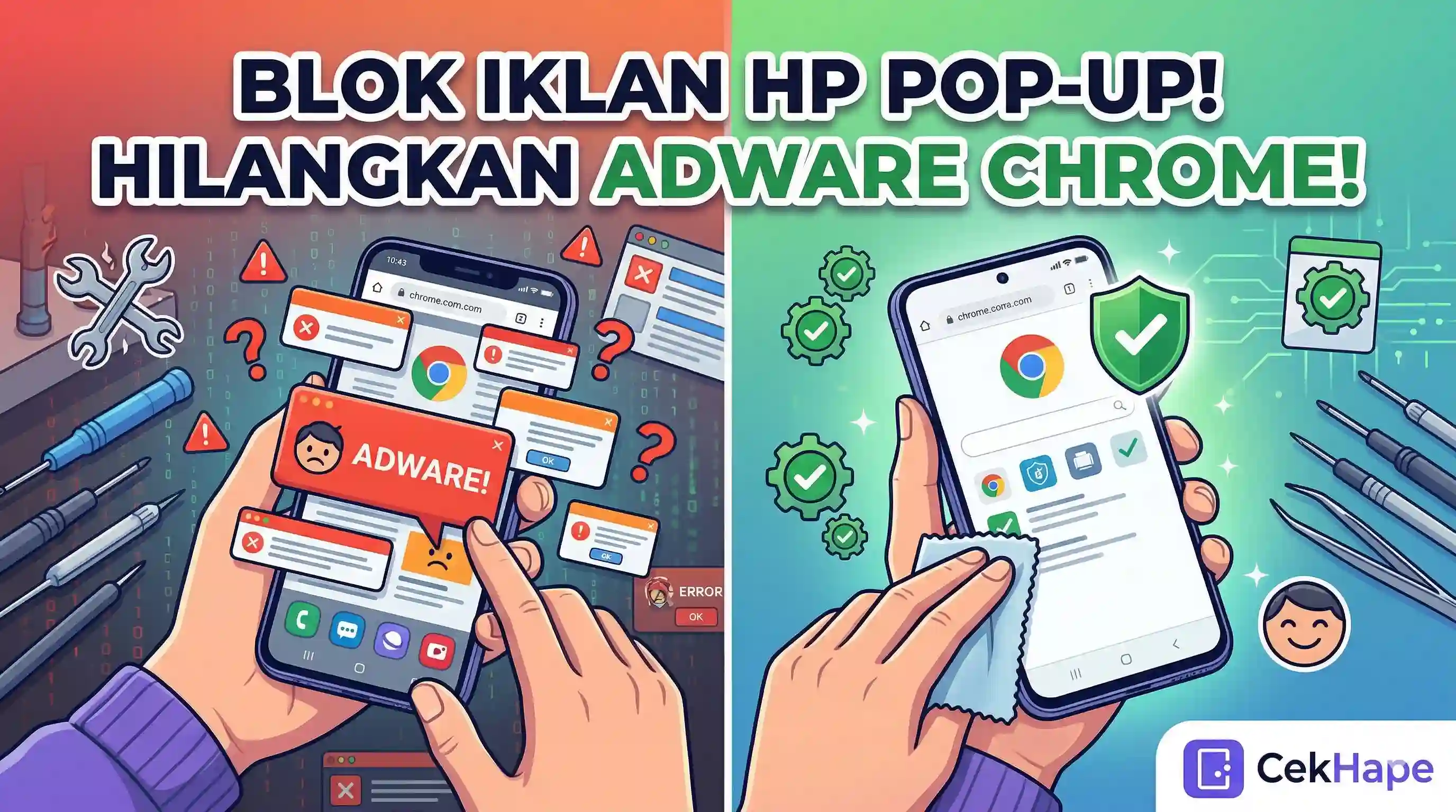 Block Iklan HP: Cara Menghilangkan Adware Pop Up Chrome
