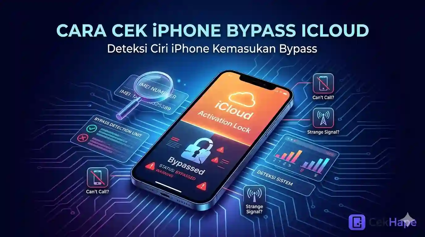 Cara Cek iPhone Bypass iCloud: Deteksi Ciri iPhone Kemasukan Bypass