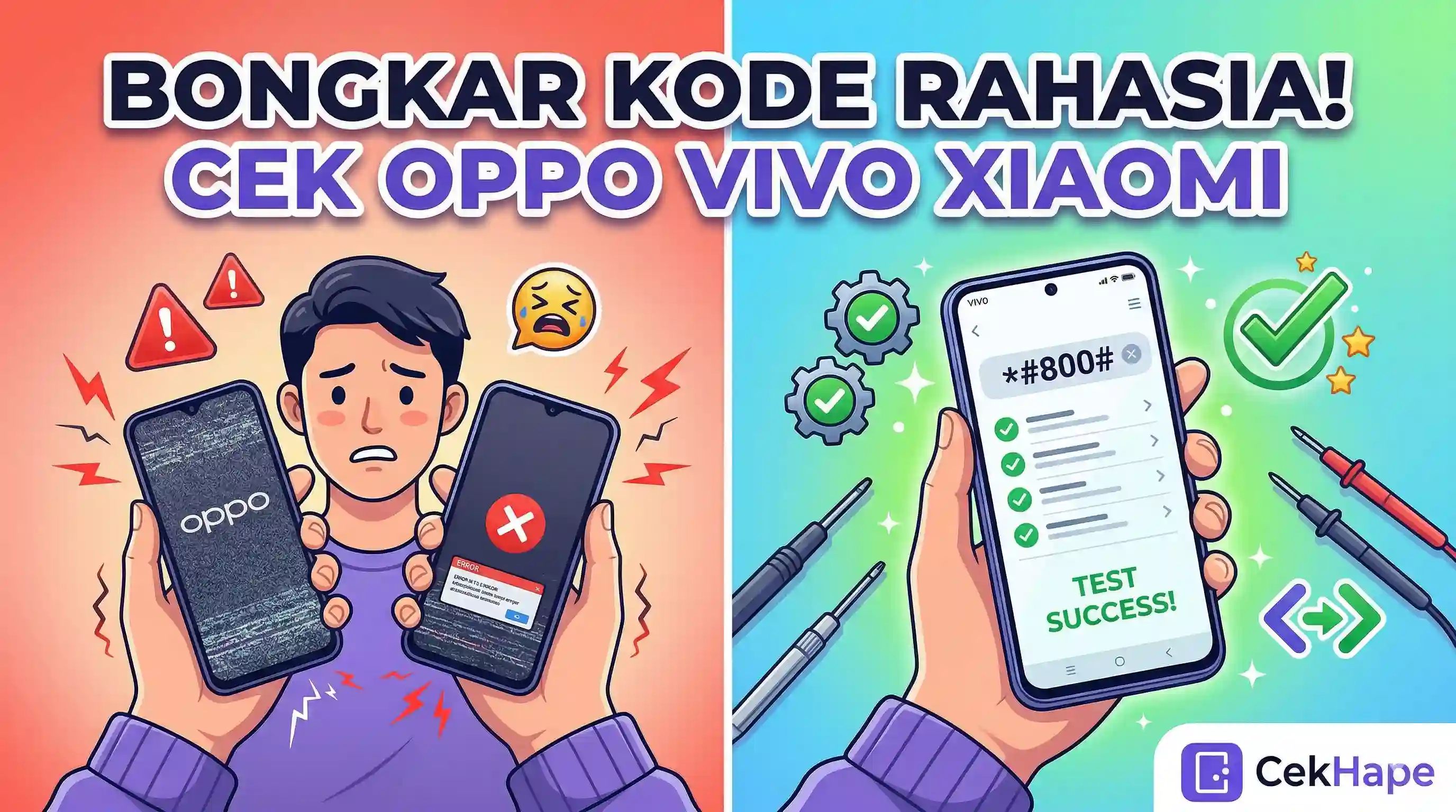 Kode Cek HP Oppo: Rahasia Tes USSD Vivo Xiaomi