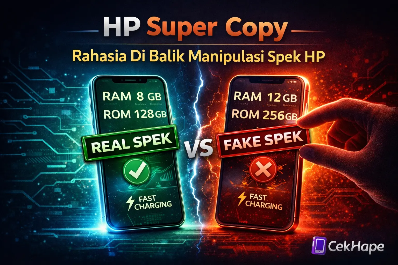 HP Super Copy: Rahasia Di Balik Manipulasi Spek HP