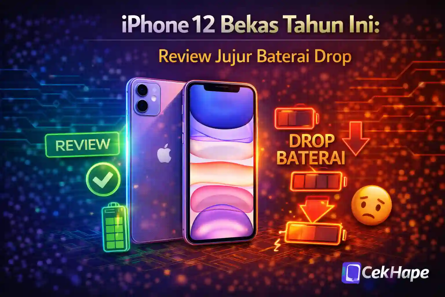 iPhone 12 Bekas Tahun Ini: Review Jujur Baterai Drop