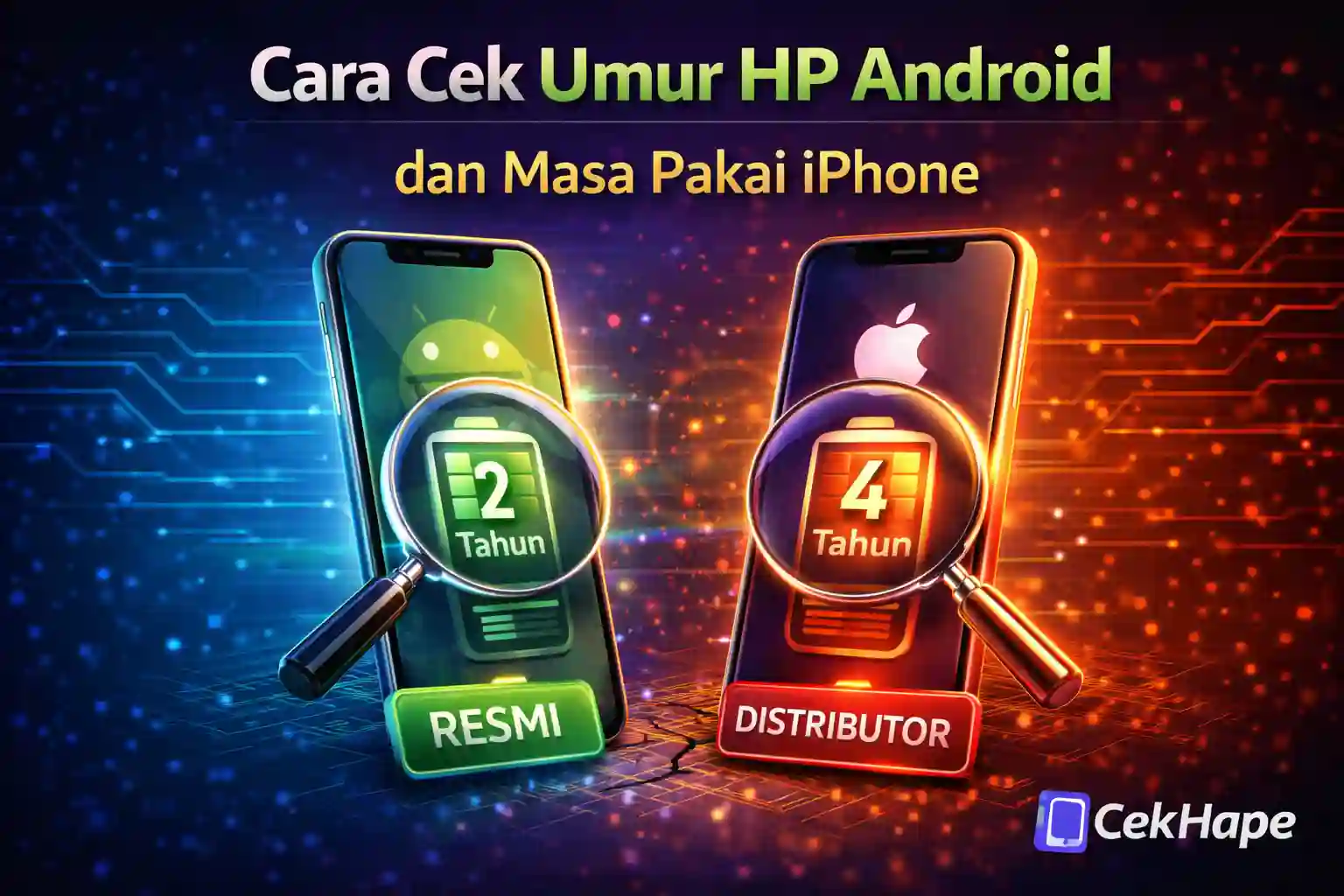 Cara Cek Umur HP Android dan Masa Pakai iPhone