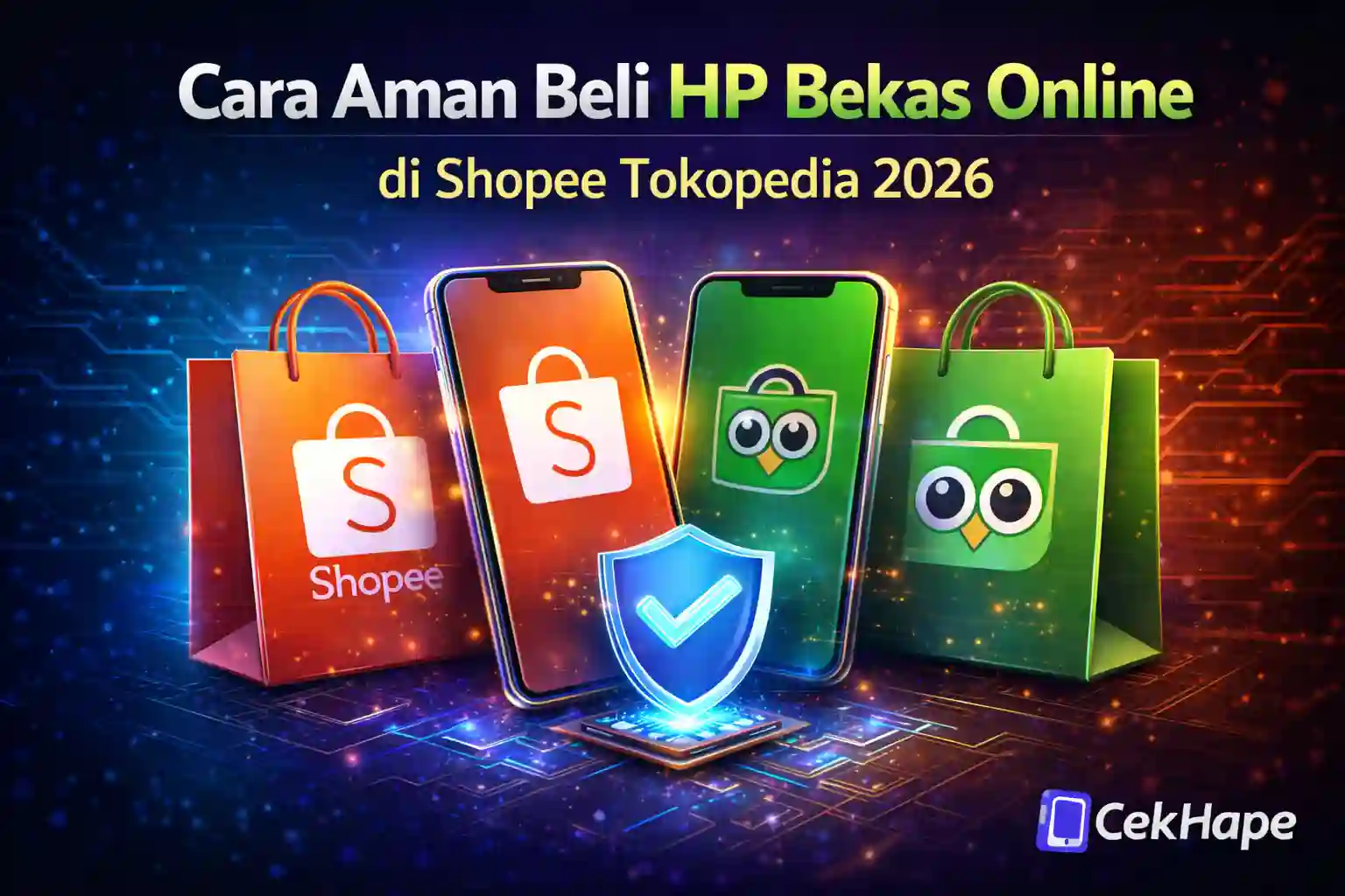 Cara Aman Beli HP Bekas Online di Shopee Tokopedia 2026