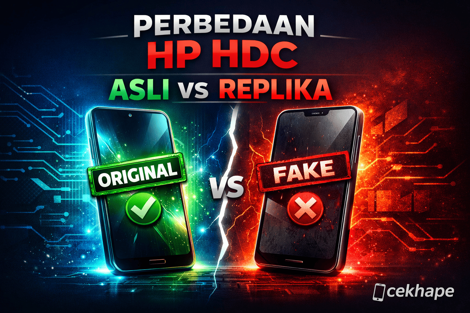 Perbedaan HP HDC: Panduan Cek HP Asli dan Replika Anti-Penipuan