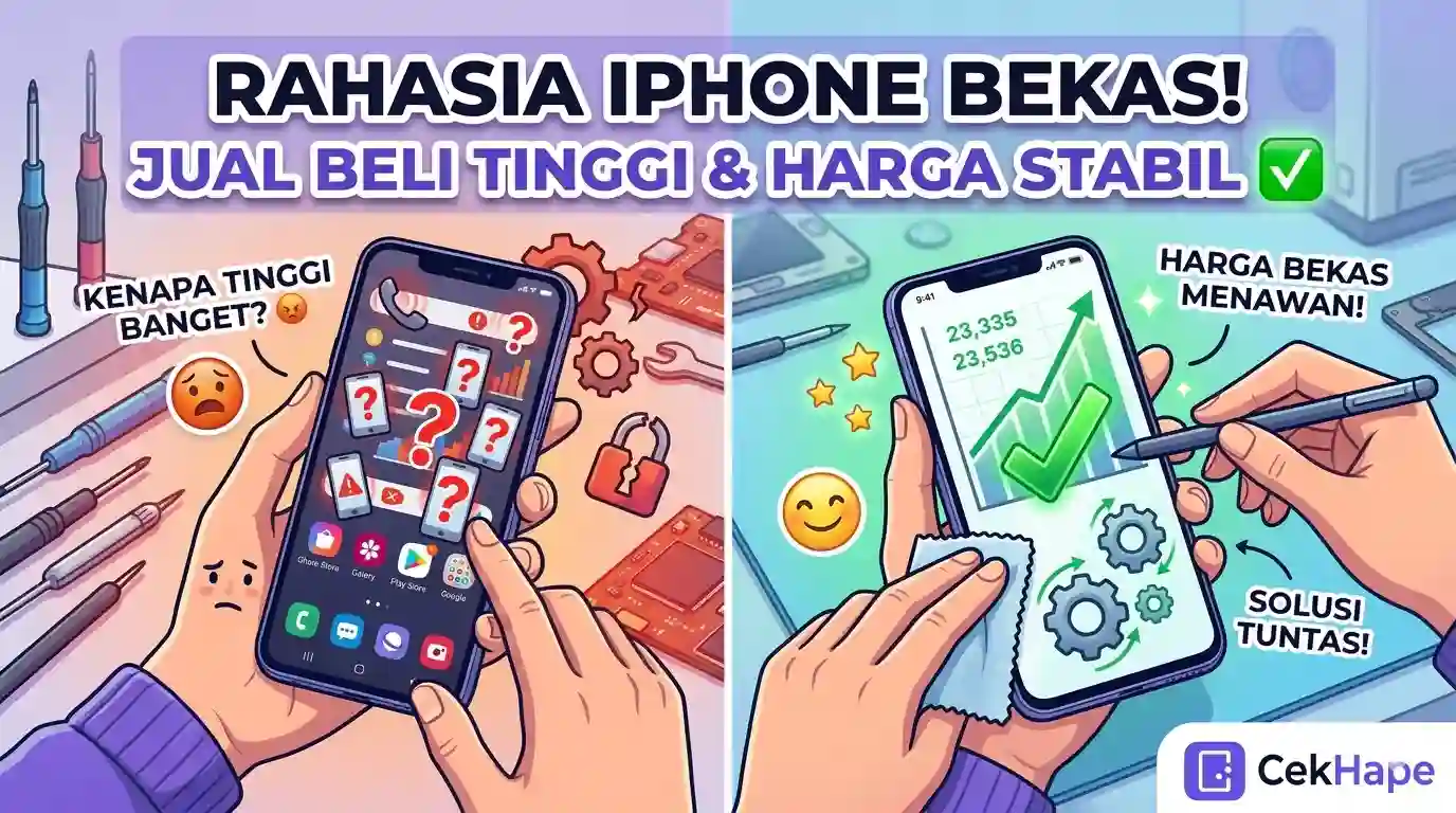 Alasan Jual Beli iPhone Tinggi dan Stabilitas Harga iPhone Bekas