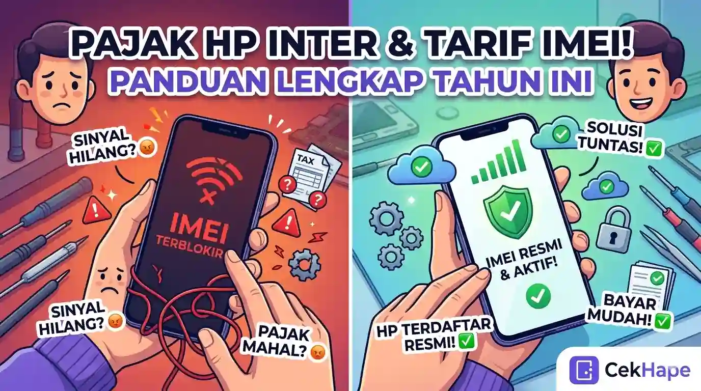 Pajak HP Inter Tahun Ini: Tarif IMEI Kemenperin dan Cara Daftar Bayar Bea Cukai