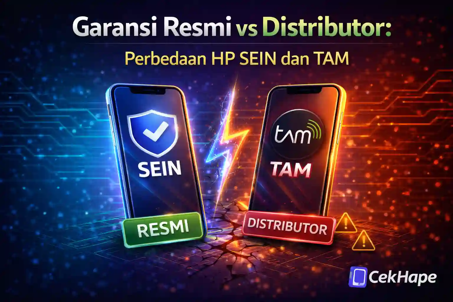 Garansi Resmi vs Distributor: Perbedaan HP SEIN dan TAM