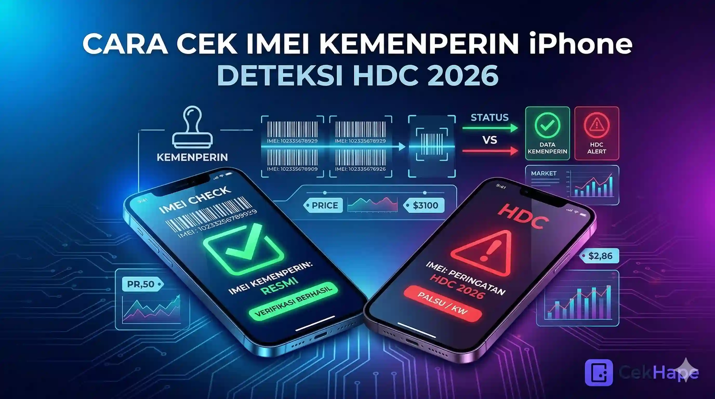 Cara Cek IMEI Kemenperin iPhone: Deteksi HDC 2026